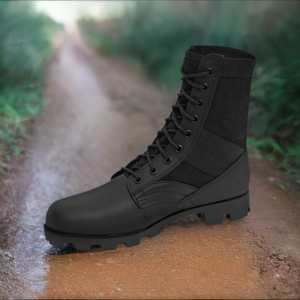 Rothco G.I. Type Black Steel Toe Jungle Boot | All Security Equipment - 1