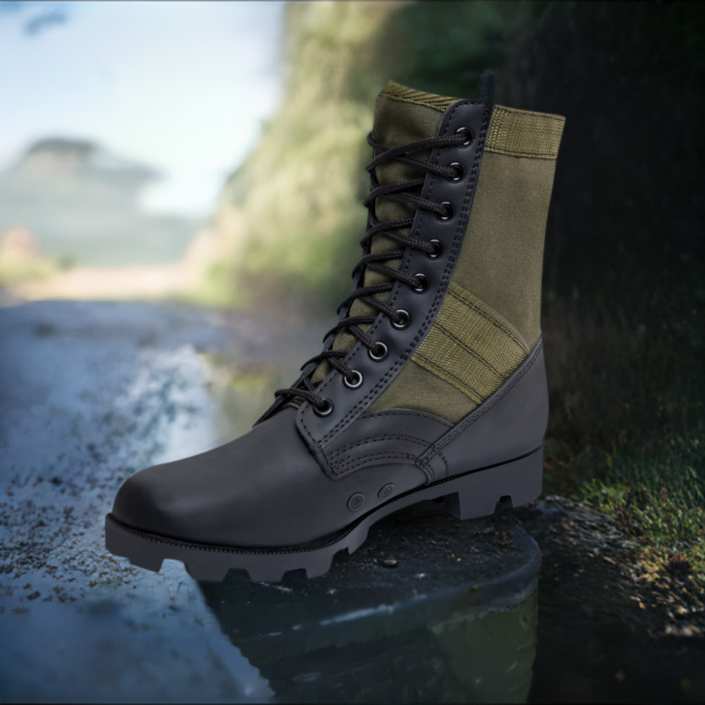 Military issue jungle boots clearance