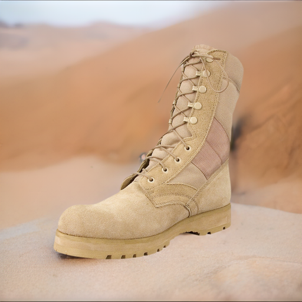 Rothco G.I. Type Sierra Sole Tactical Boots - 8 Inch (Desert Tan) - 1