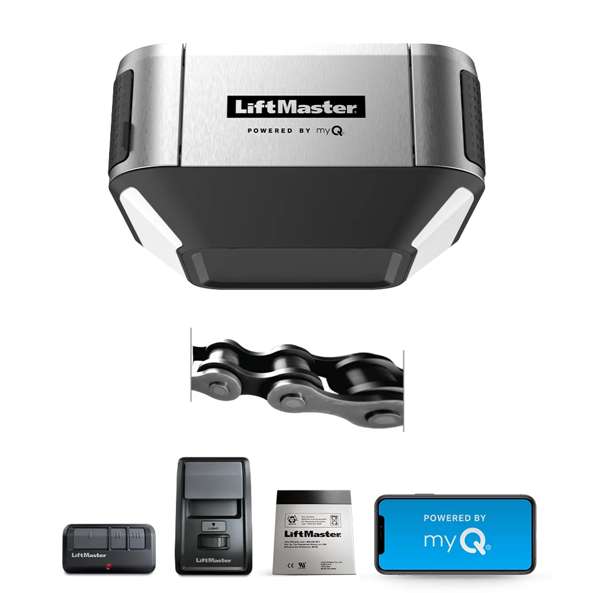 LiftMaster 84602 DC Chain Drive Wi-Fi Garage Door Opener