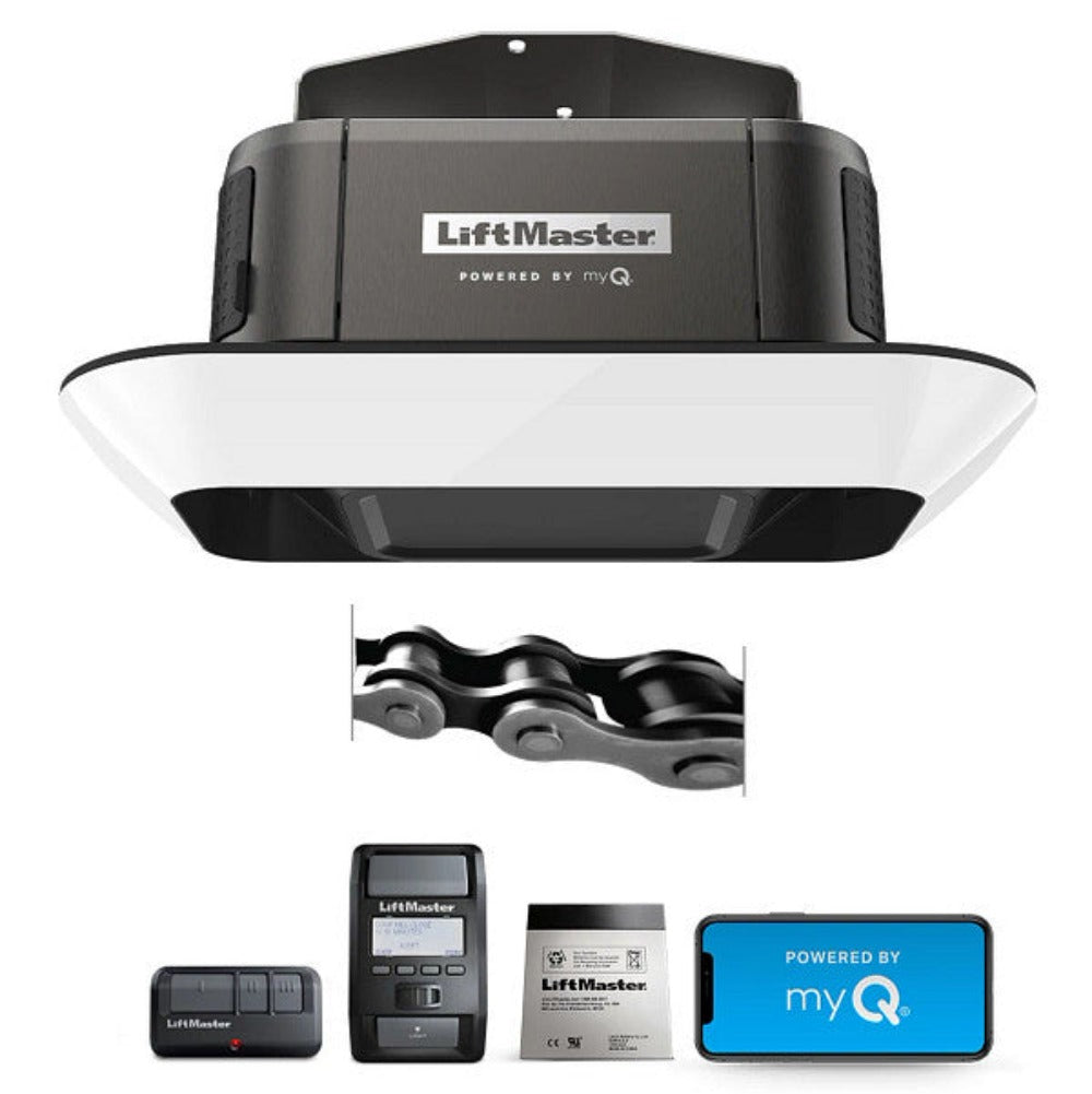 LiftMaster 87802 DC LED Battery Backup Wi-Fi Heavy Duty Chain Drive