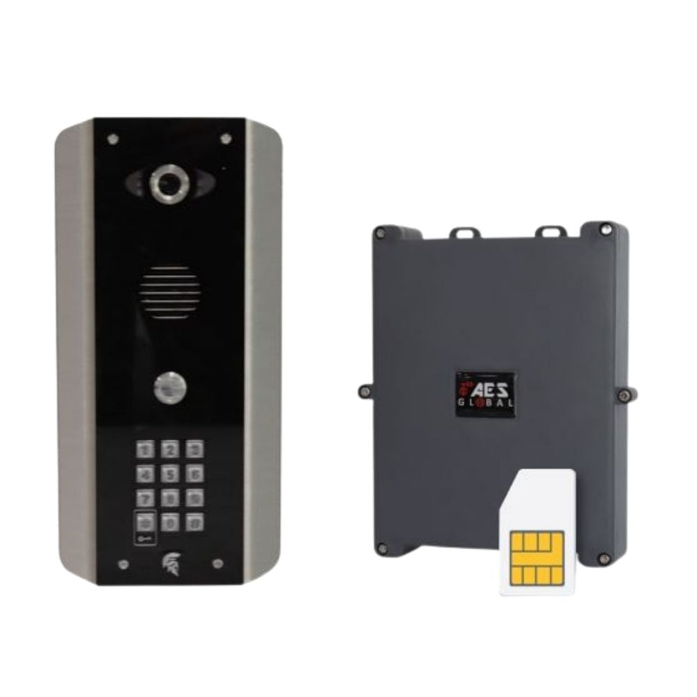 AES Wall Mount IP / 4G Intercom + Keypad PRAE-4G-ABK-US