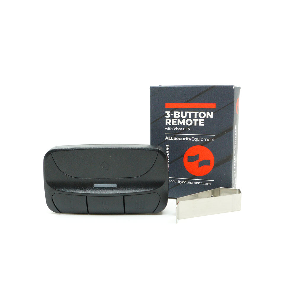 ASE 3-Button Remote with Visor Clip FAS-RM893 | All Security Equipment 4/4