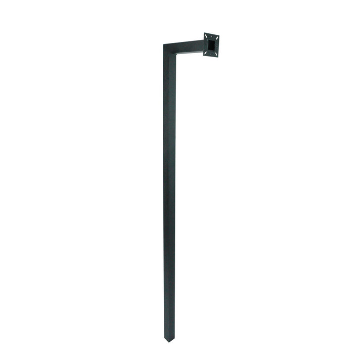 ASE Direct Burial Aluminum 72" Black Pedestal FAS-PEDBURIAL | All Security Equipment