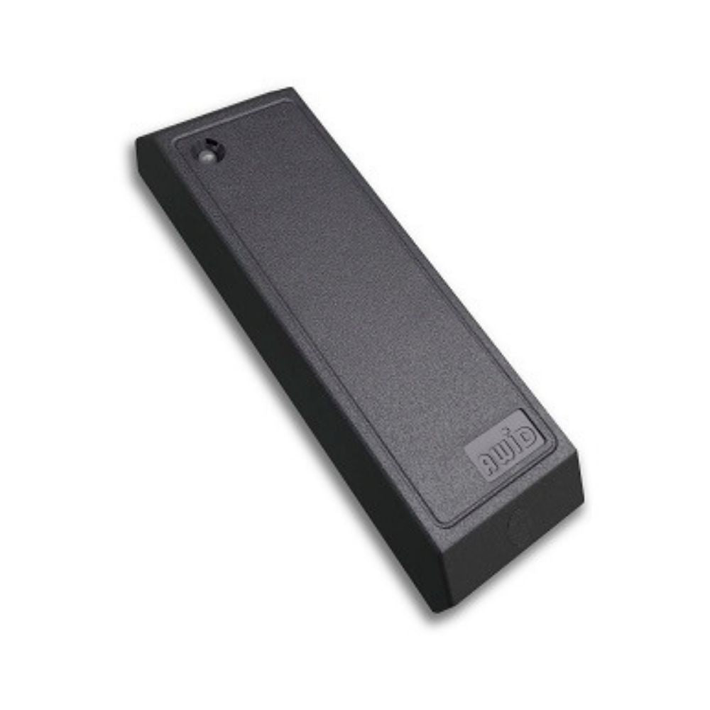 AWID MM-6800, Gray, AWID Logo, Mullion Mount Reader MM-6800-GR-MP