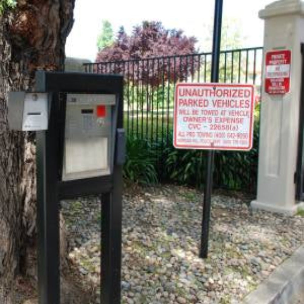 AWID MM-6800, Gray, AWID Logo, Mullion Mount Reader MM-6800-GR-MP