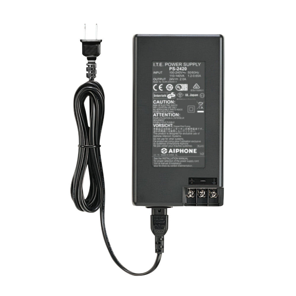 Aiphone 24V DC Power Supply PS-2420UL | All Security Equipment