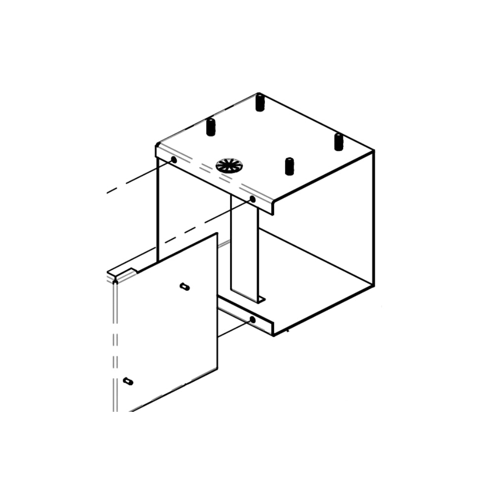 All-O-Matic Battery Box For SW-350DC BTB-350 | All Security Equipment