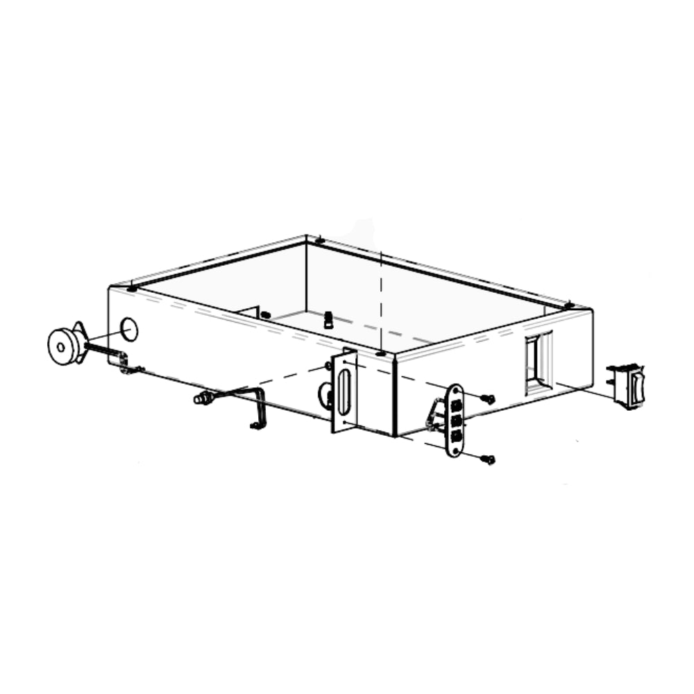 All-O-Matic Control Box for SW-350DC CBX-350 | All Security Equipment