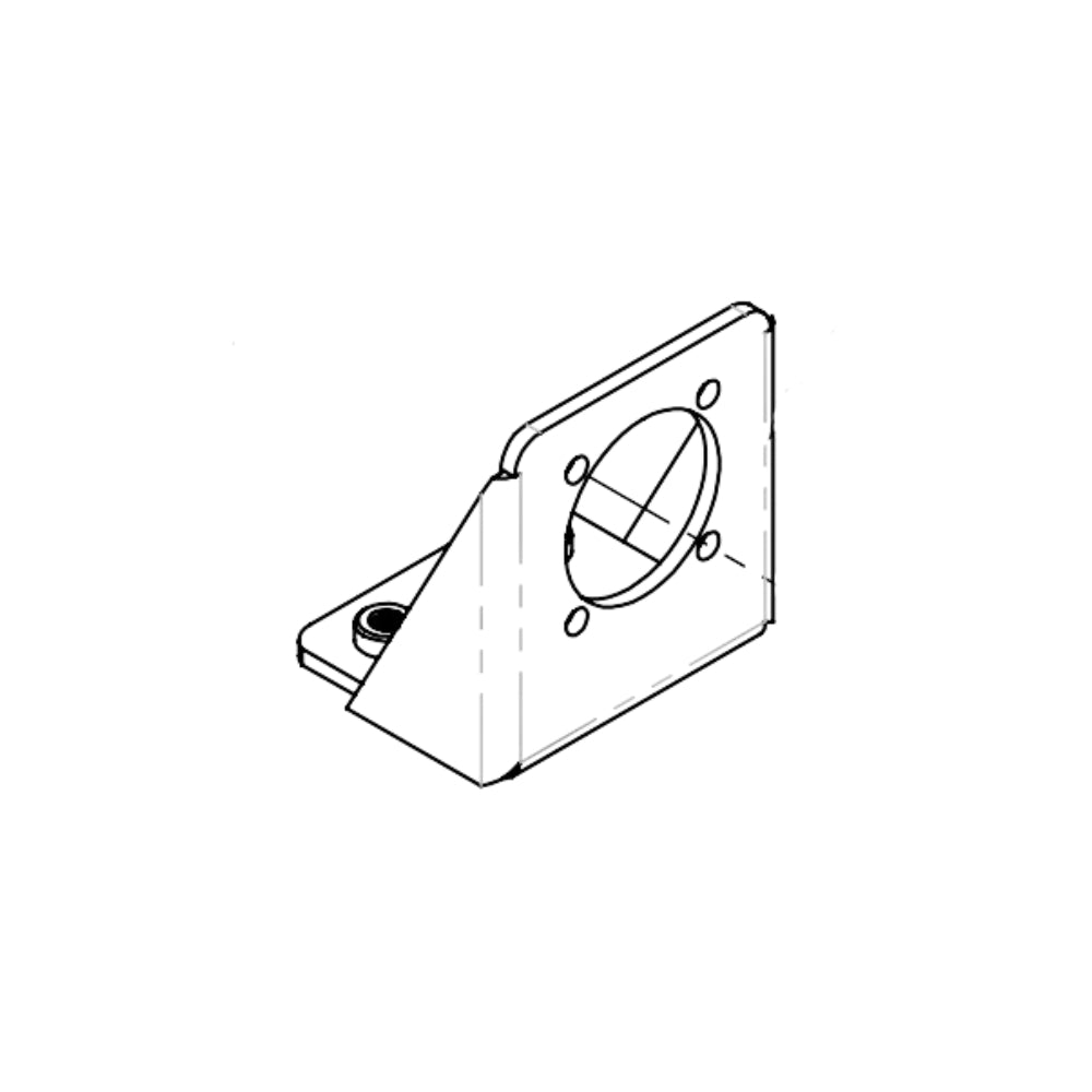 All-O-Matic Gearhead DC Motor Mounting Bracket MTR-45B