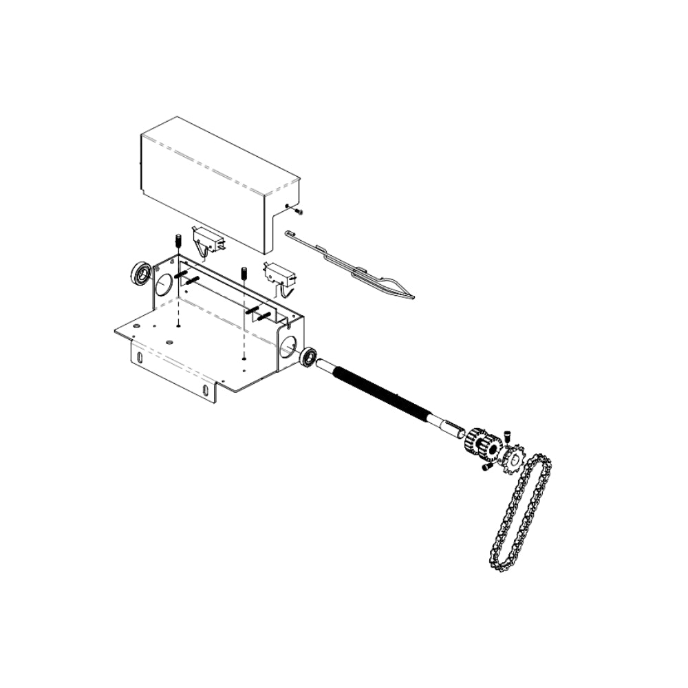 All-O-Matic Limit Shaft and Switch Box Assembly LSA-AY151