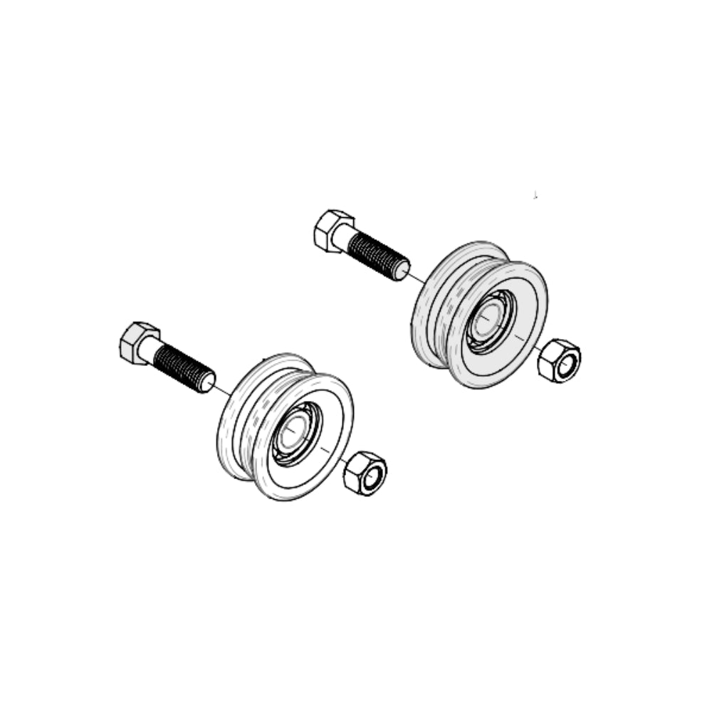 All-O-Matic Plastic Chain Idler COM-1017 | All Security Equipment