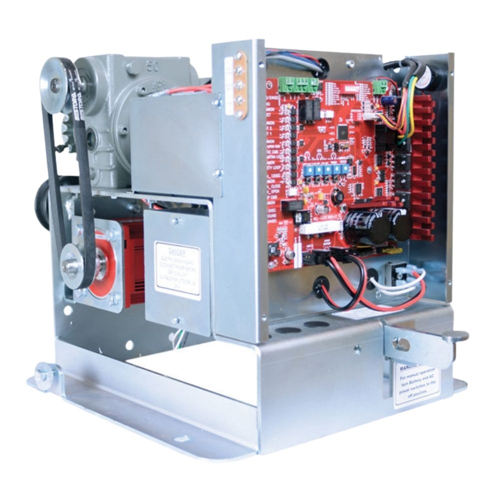 All-O-Matic Slide Gate Pad Mount Solar-Ready Operator SL-90DC-SOLAR (1)