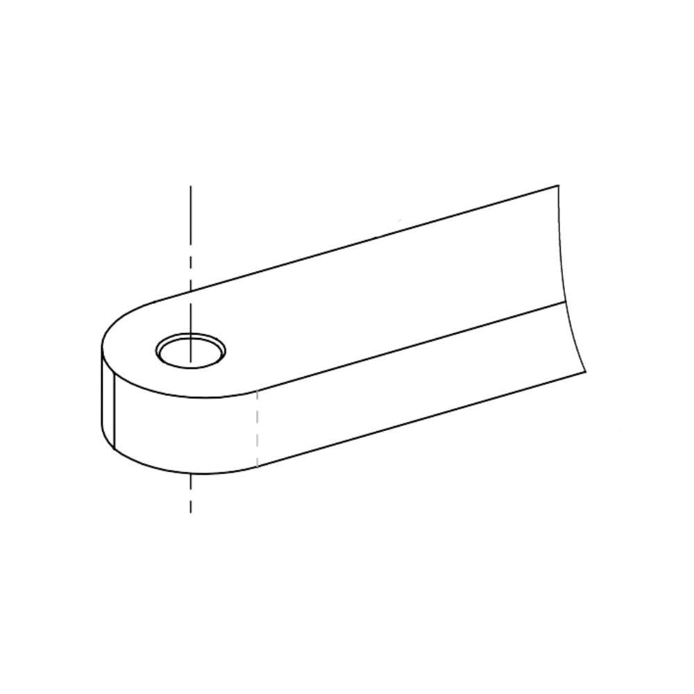 All-O-Matic Swinger Arm Gate Bracket SAB-300RR | All Security Equipment