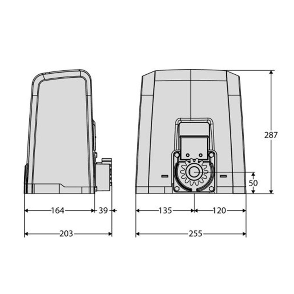 BFT DEIMOS Ultra Kit UL/CSA 120V 60HZ 433MHZ KR92522800003 | All Security Equipment