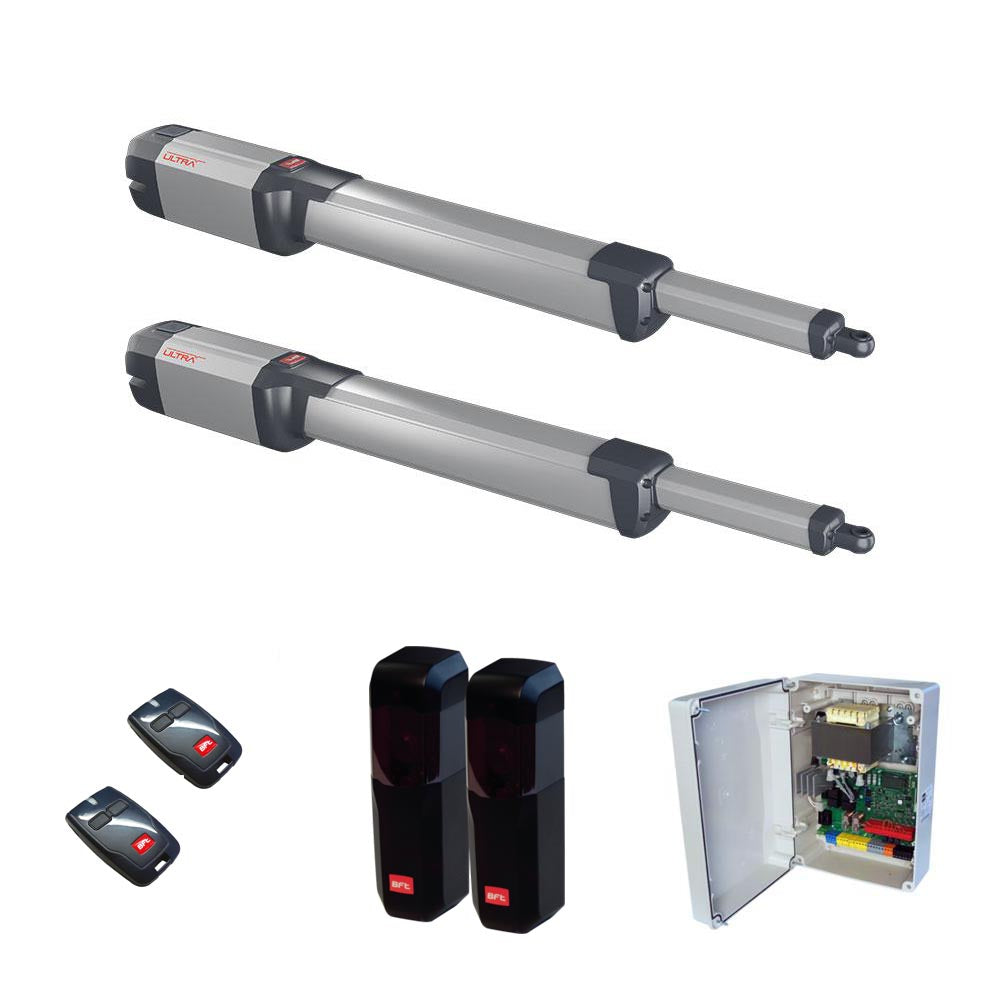 BFT Kustos BT L Dual Swing Gate Operator Kit KLEBR93531705
