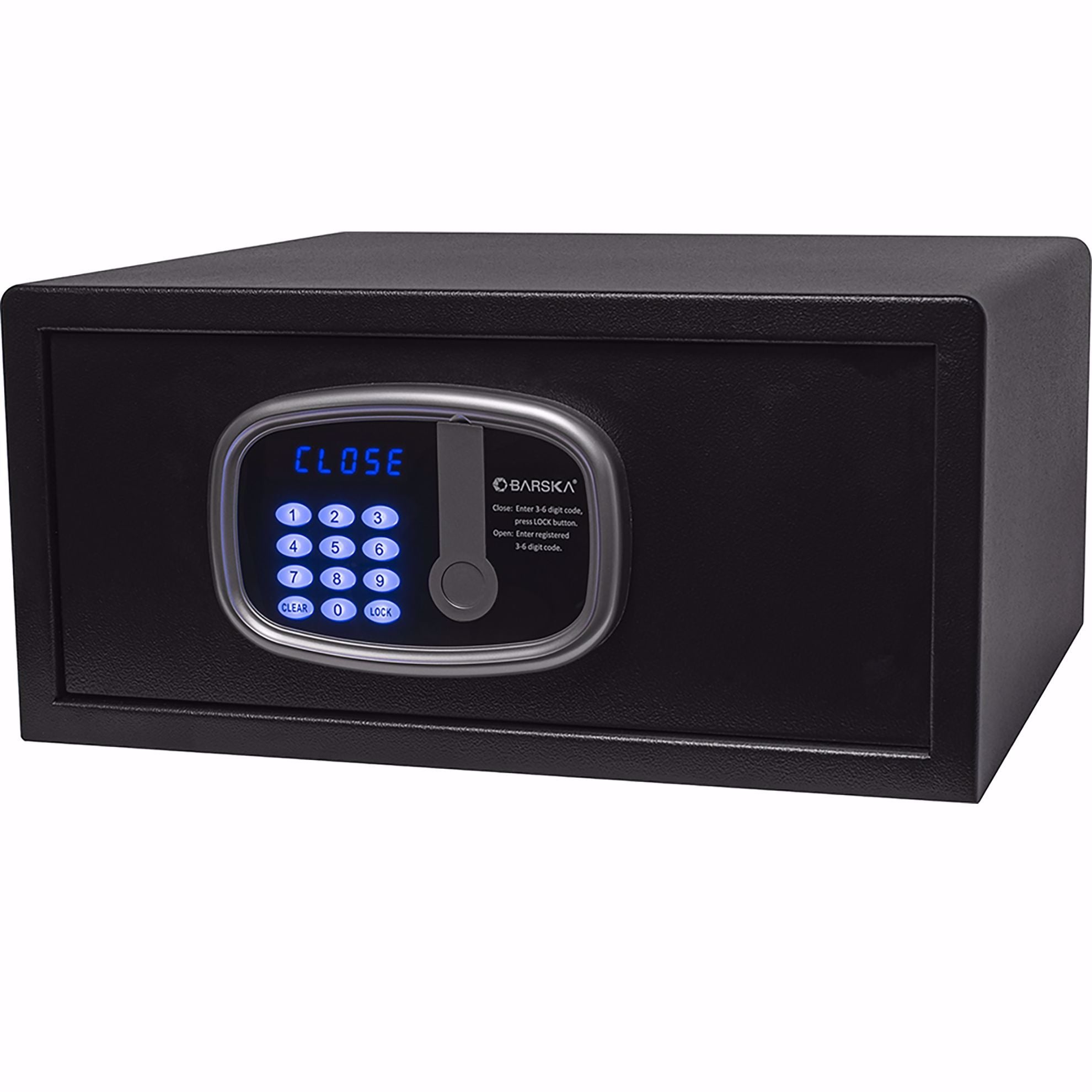 Barska 0.84 Cu. Ft. 15” Laptop Hotel Safe HS13400