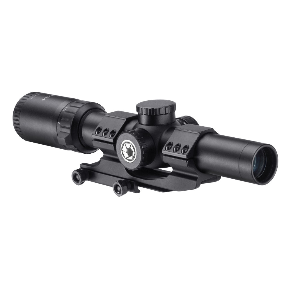 Barska 1-8x 24mm SWAT-AR HRS .223 Tactical Rifle Scope Black AC13326