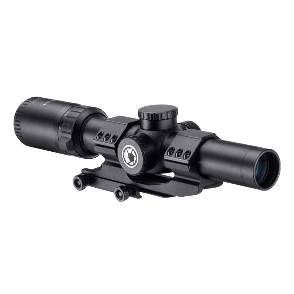 Barska 1-8x 24mm SWAT-AR HRS .223 Tactical Rifle Scope Black AC13326