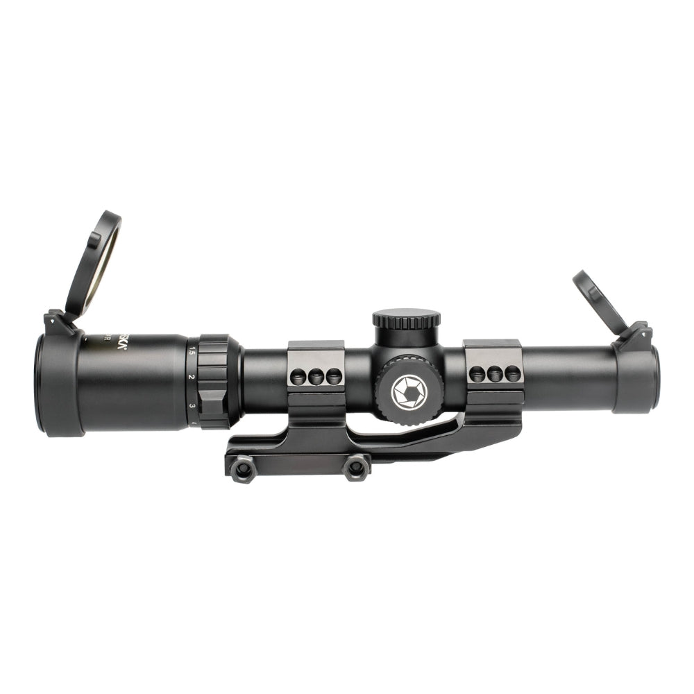 Barska 1-8x 24mm SWAT-AR HRS .223 Tactical Rifle Scope Black AC13326