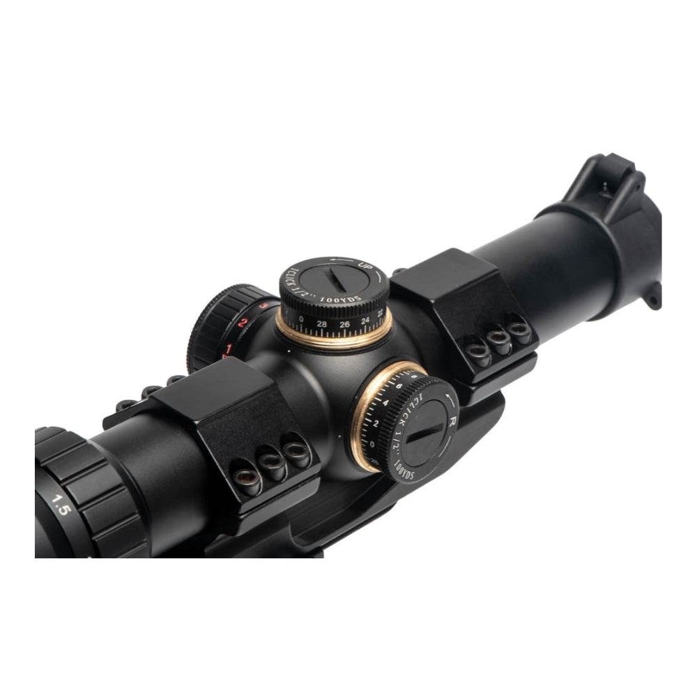 Barska 1-8x 24mm SWAT-AR HRS .223 Tactical Rifle Scope Black AC13326
