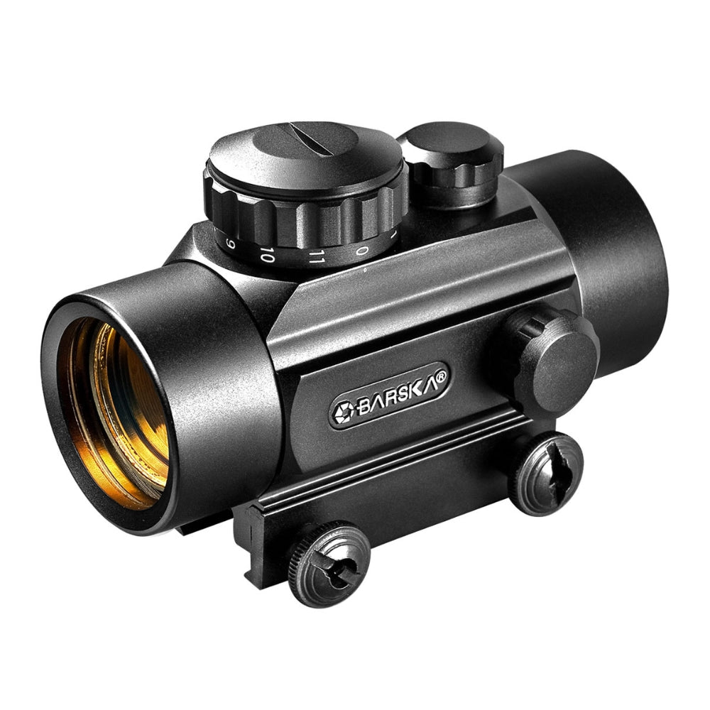 Barska 1x 30mm Red Dot Scope w/ 3 Dot Crossbow Reticle AC11088