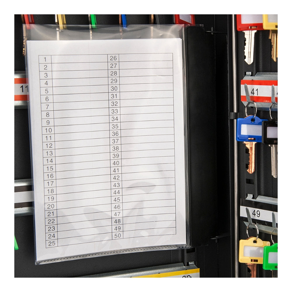 Barska 100 Position Key Cabinet with Key Lock Black CB12964