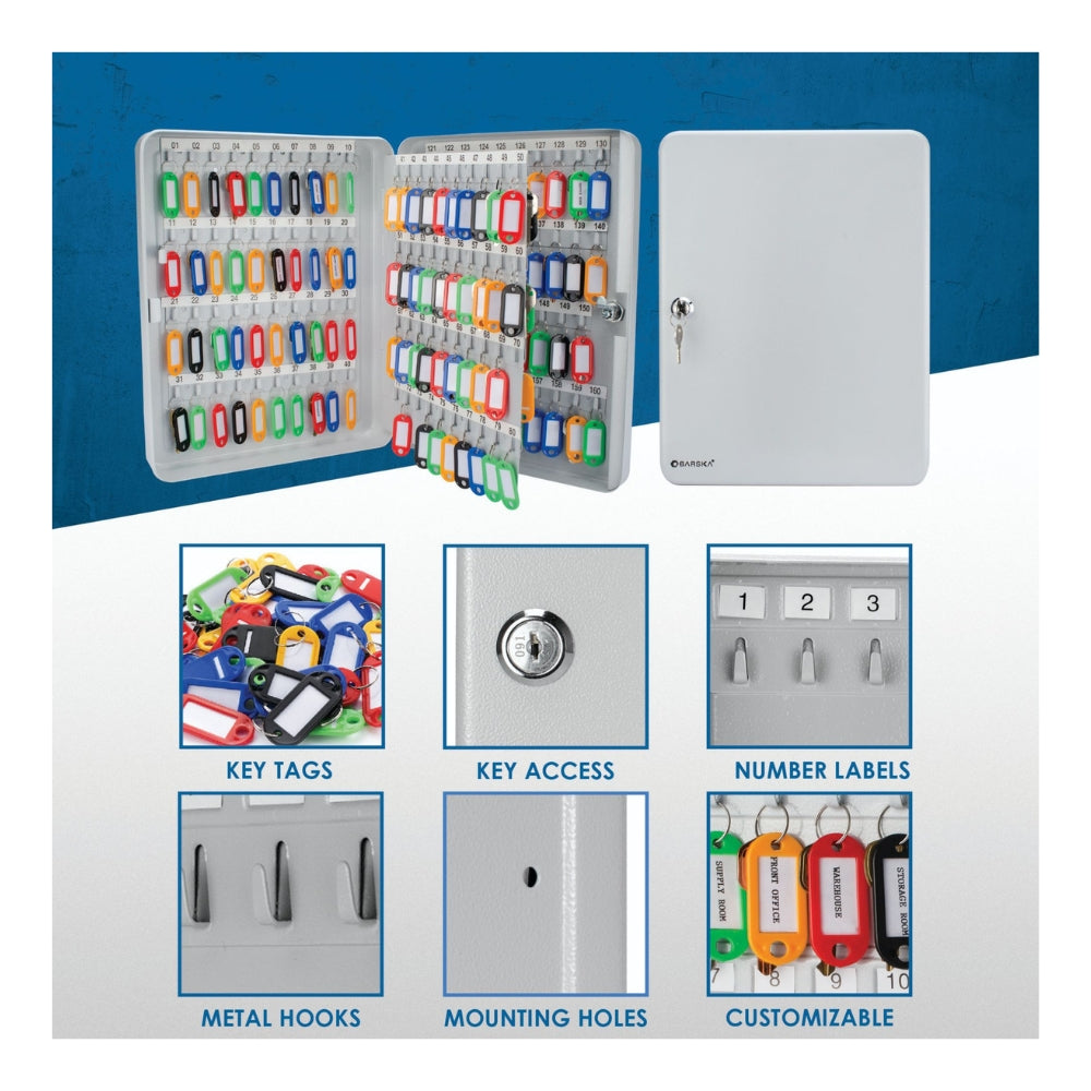 Barska 160 Position Key Cabinet with Key Lock CB12488