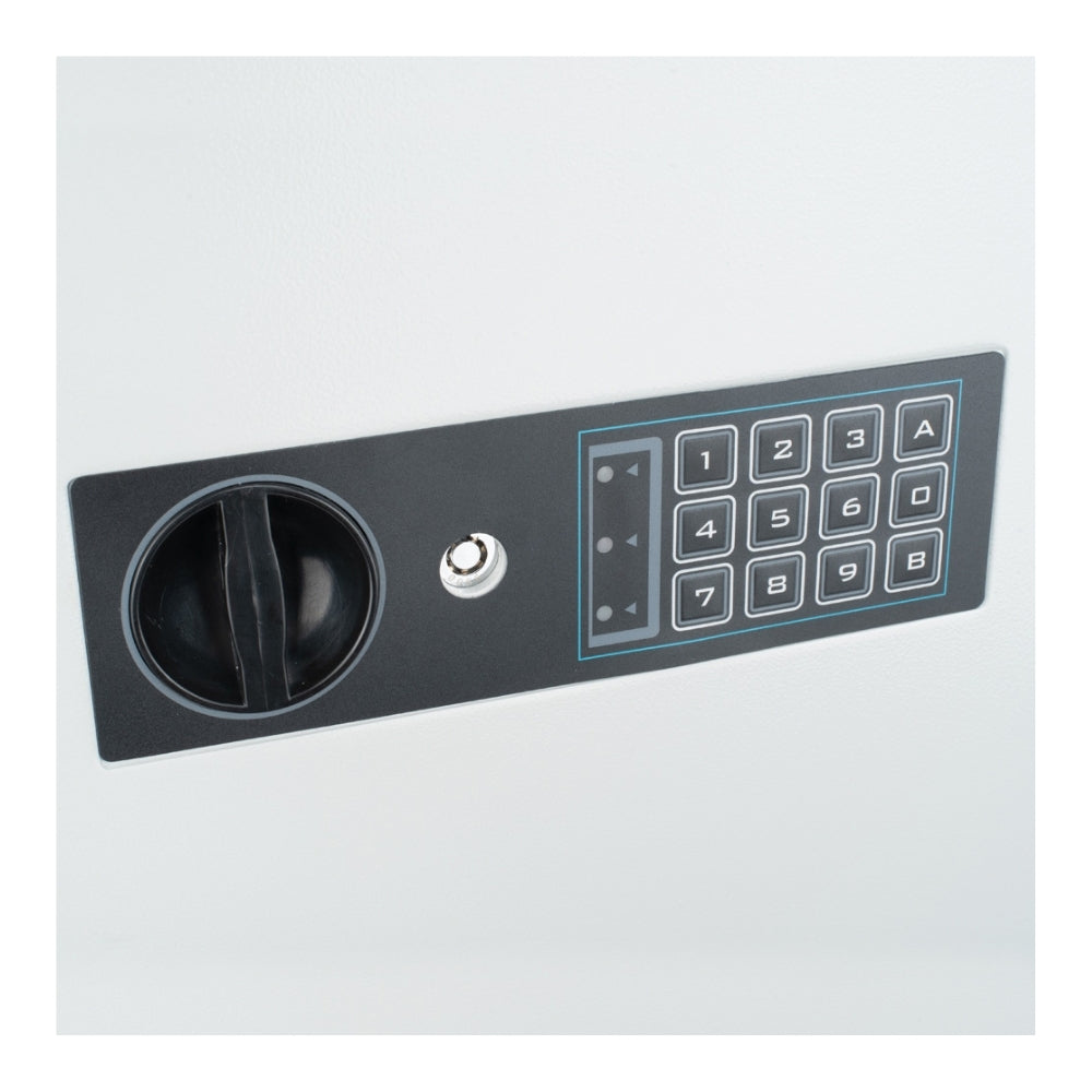 Barska 180 Key Dual Lock Deadbolt Cabinet Digital Wall Safe AX13350