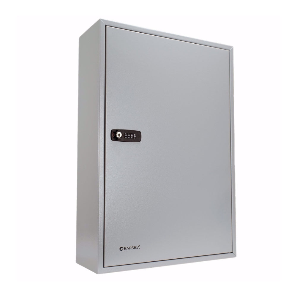 Barska 240 Keys Lock Box with Combination Lock White Tag Grey CB13600