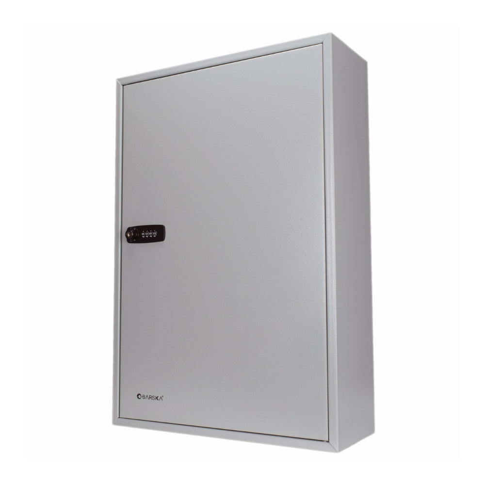 Barska 240 Keys Lock Box with Combination Lock White Tag Grey CB13600