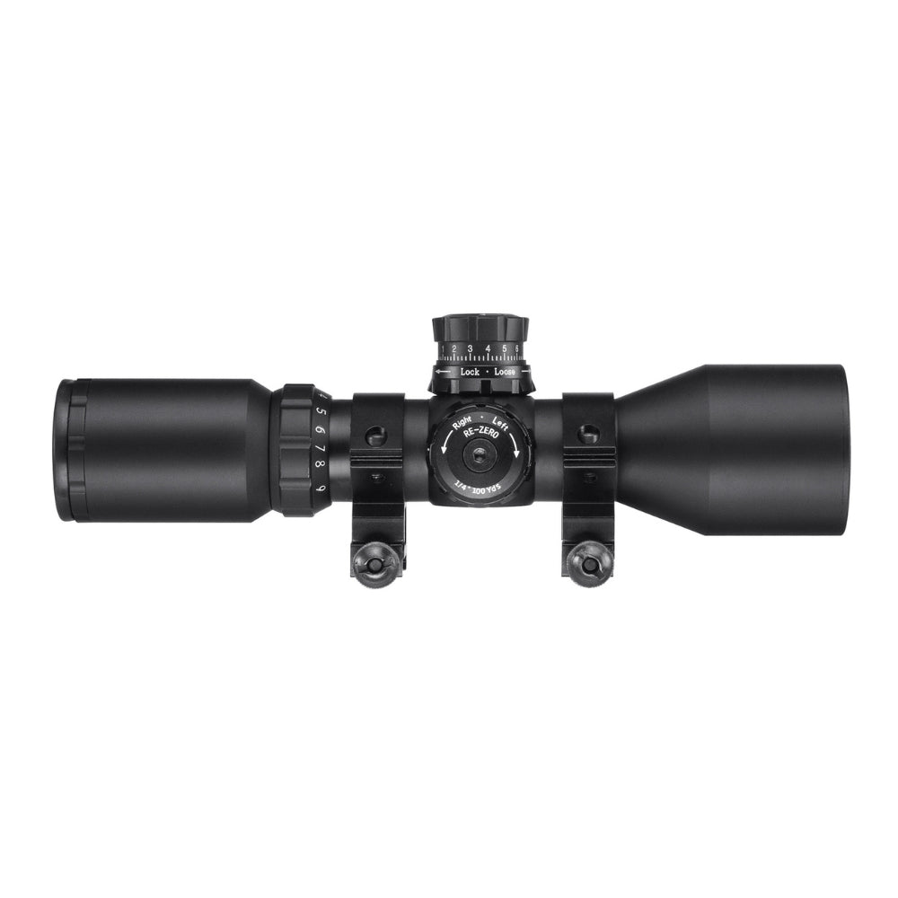 Barska 3-9x 42 IR Contour Compact Rifle Scope with Trace Reticle AC13268