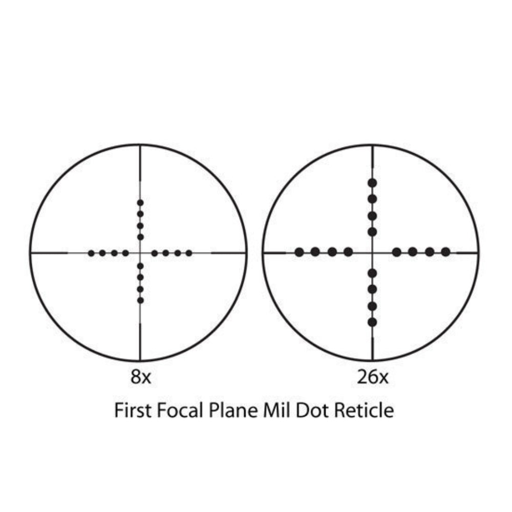 Barska Benchmark Long Range Focal Plane Mil-Dot Rifle Scope AC11198