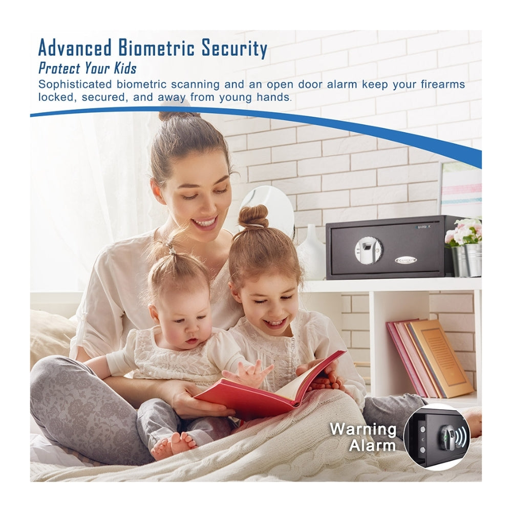 Barska Biometric Security Safe with Fingerprint Lock AX11224