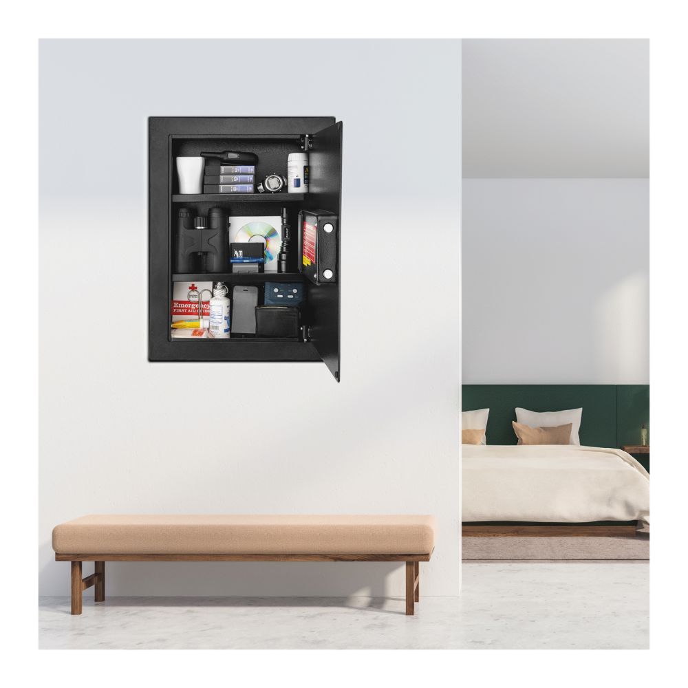 Barska Biometric Wall Safe AX12038 | All Security Equipment
