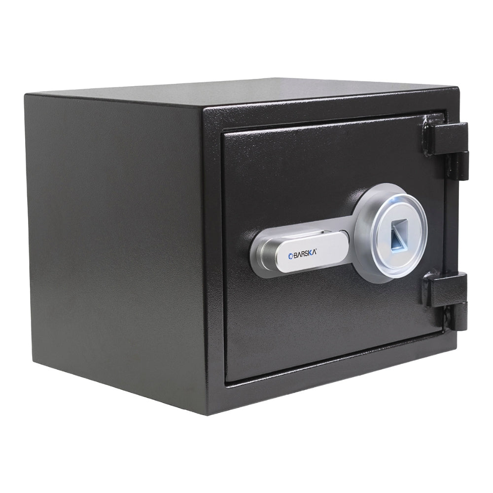 Barska Biometric Fire Resistant Security 0.75 Cu. Ft. Black AX13498