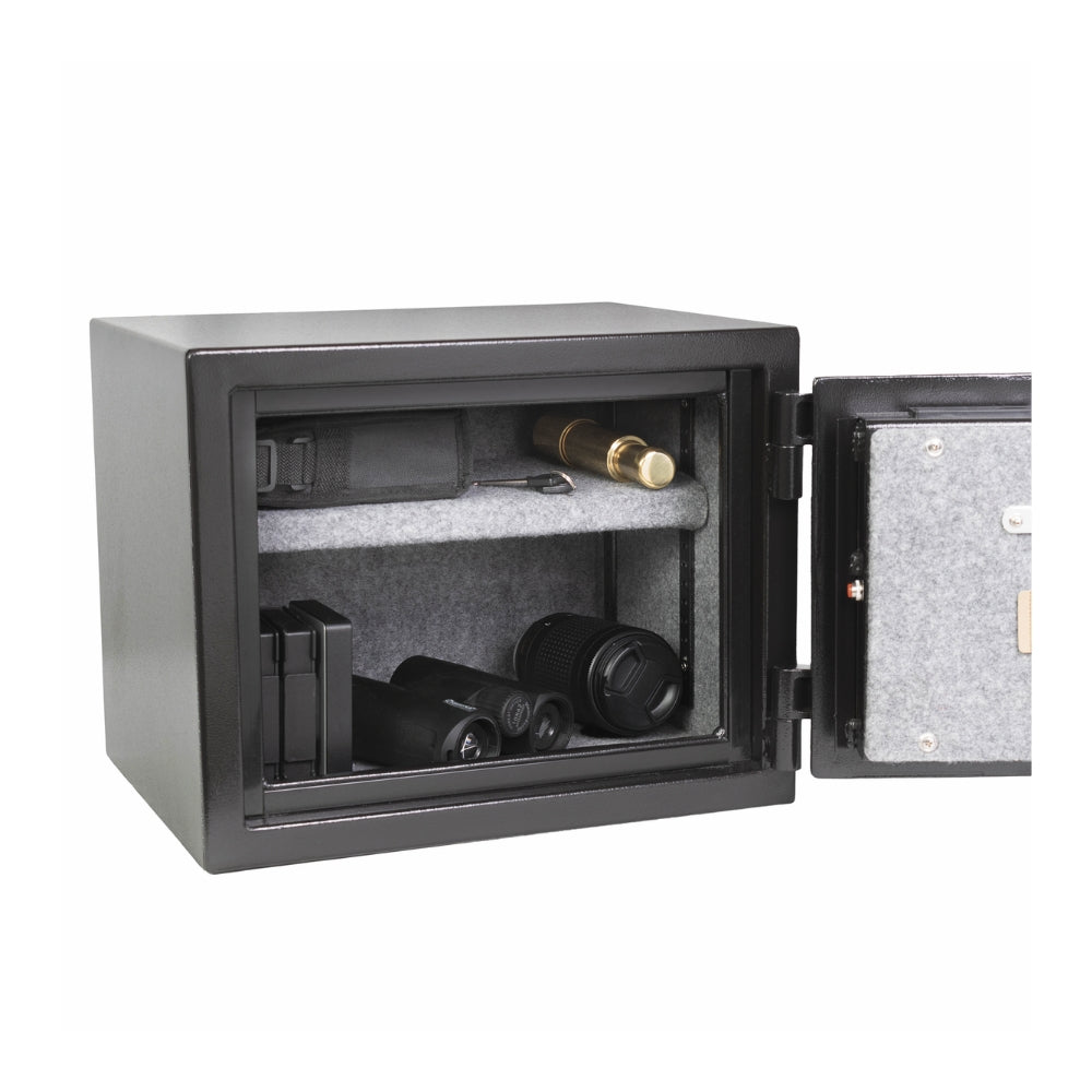 Barska Biometric Fire Resistant Security 0.75 Cu. Ft. Black AX13498