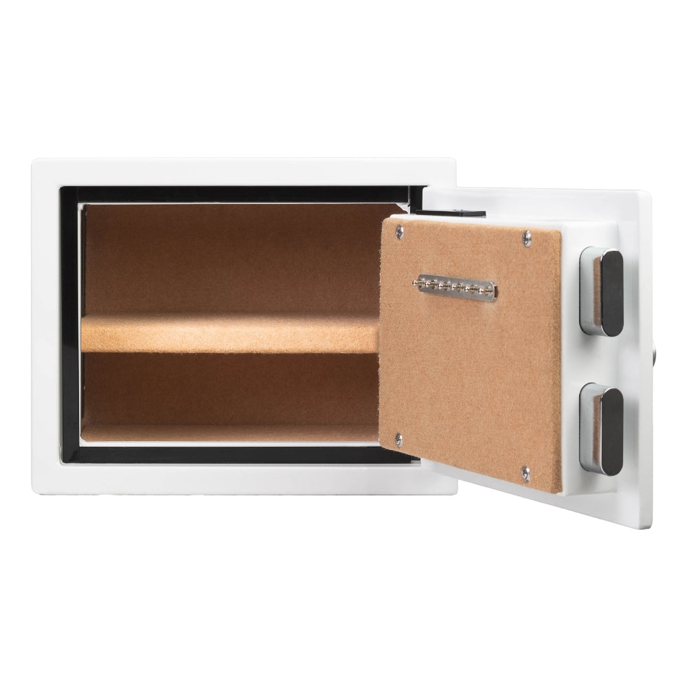 Barska Biometric Fire Resistant Security 0.75 Cu. Ft. White AX13738