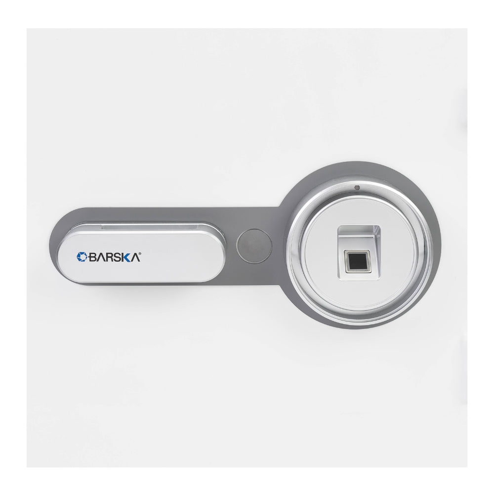 Barska Biometric Fire Resistant Security 0.75 Cu. Ft. White AX13738