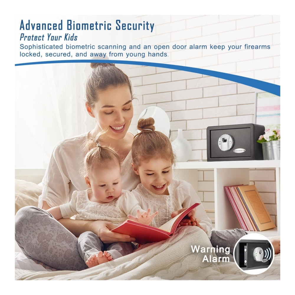 Barska Compact Biometric Security Safe with Fingerprint Lock AX11620