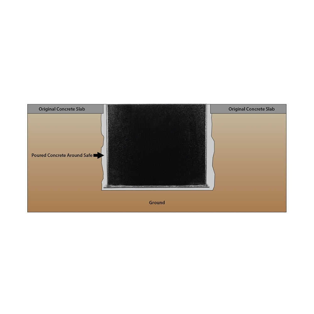 Barska Floor Safe Combination Lock AX13200 | All Security Equipment