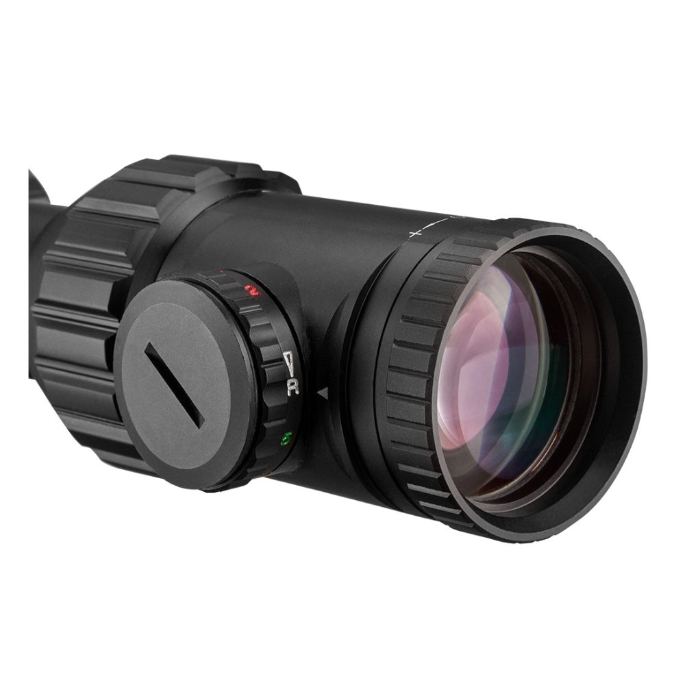 Barska LEVEL 1.5-6x 44mm IR MOA Rifle Scope Matte Black AC12780