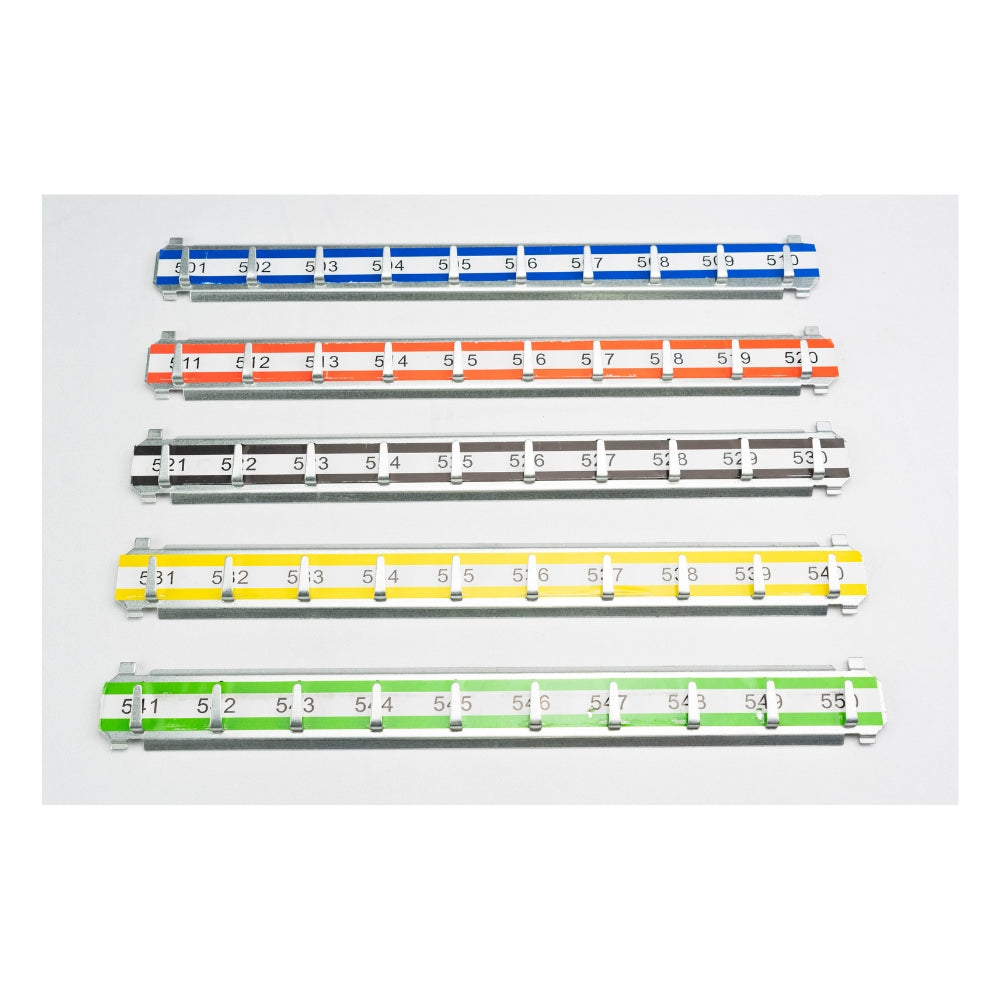 Barska Labeled Key Shelves with Numbered Hooks Key Cabinets AF13692