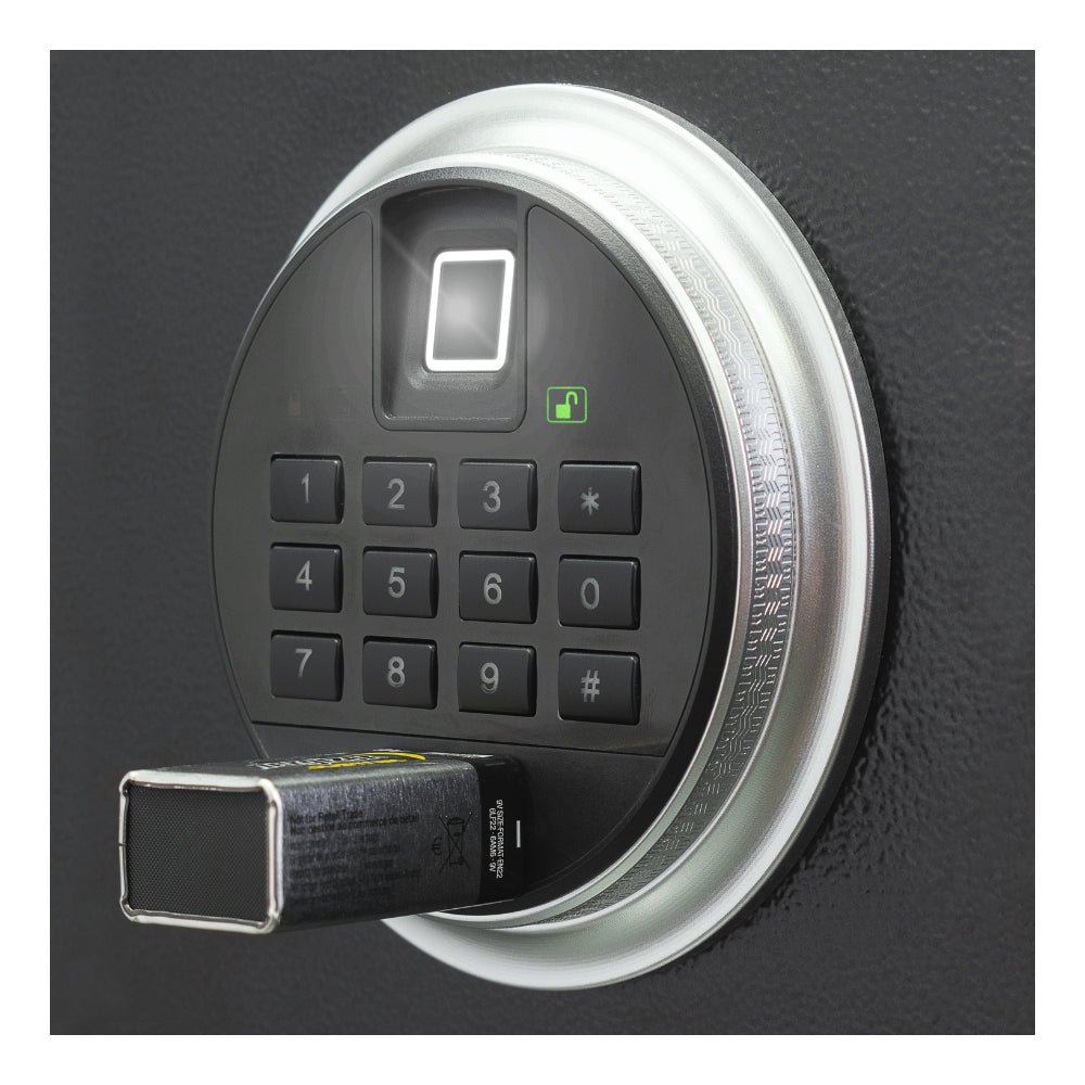 Barska Large Quick Access Biometric Keypad Rifle Safe AX13646