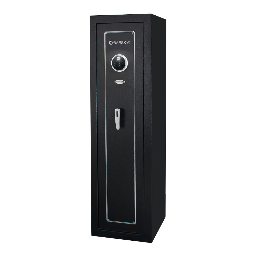 Barska Large Quick Access Biometric Keypad Rifle Safe AX13646