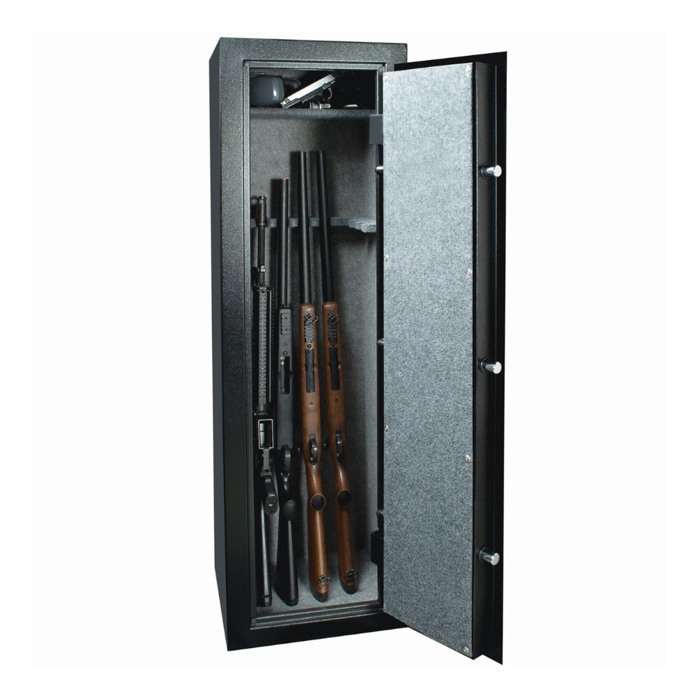 Barska Large Quick Access Biometric Keypad Rifle Safe AX13646