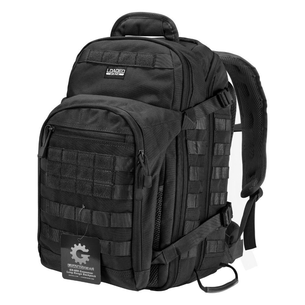 Barska Loaded Gear GX-600 Crossover Tactical Backpack (Black) BI12598