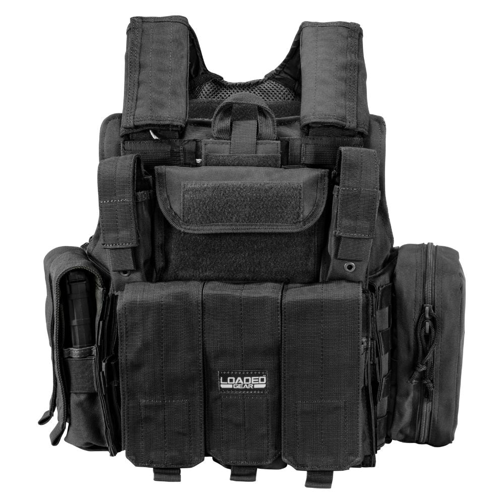 Barska Loaded Gear Tactical Vest VX-300 (Black) BI12256