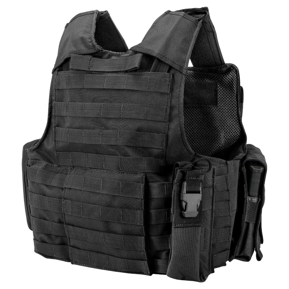 Barska Loaded Gear Tactical Vest VX-300 (Black) BI12256