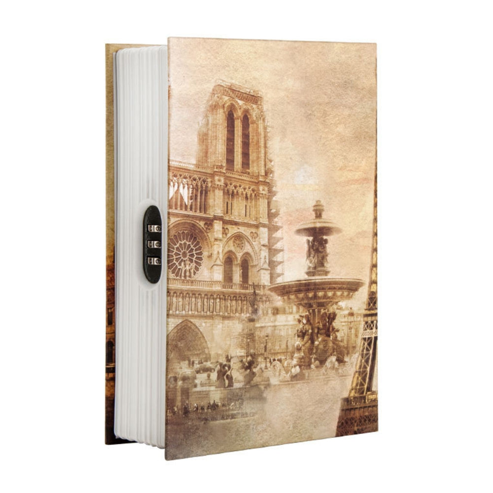 Barska Paris Book Lock Box with Combination Lock CB12362